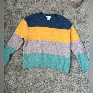 Colorblock Sweater